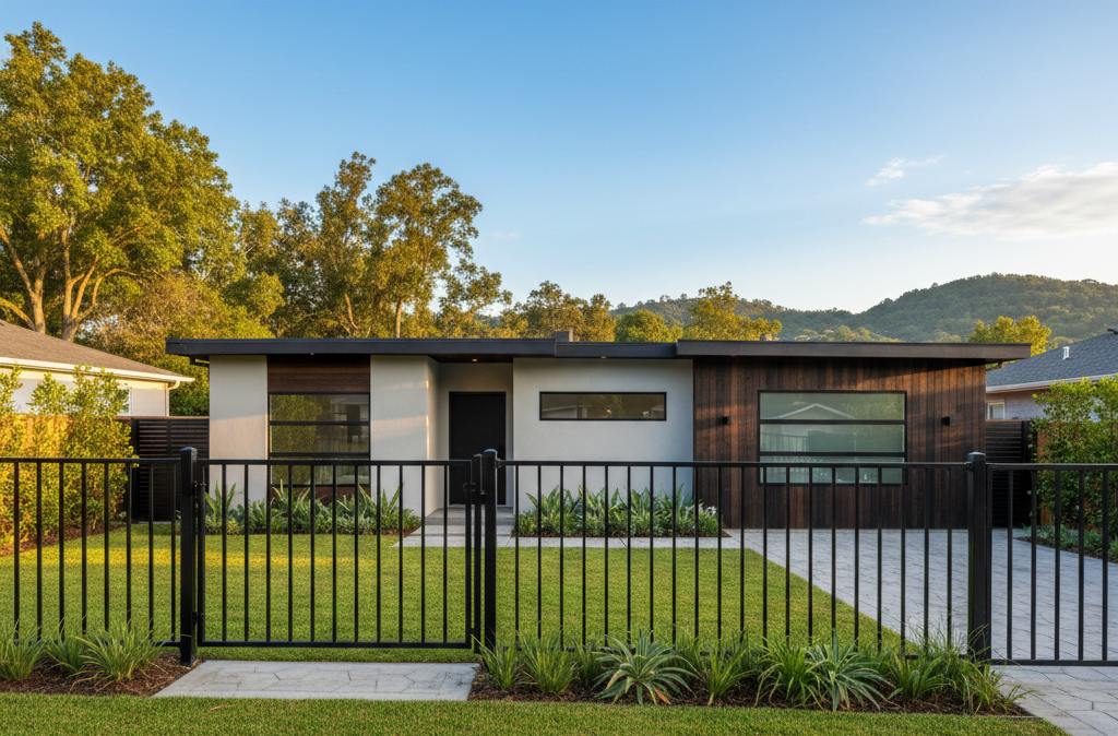 aluminum fence hause